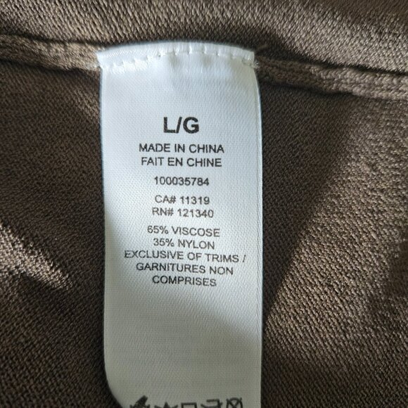 Khaki long cardigan/duster - Picture 9 of 12